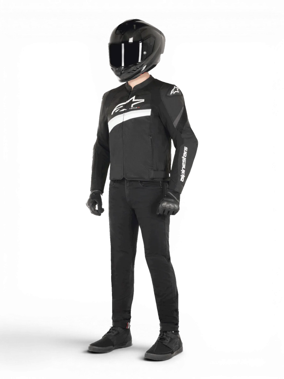 Текстилно яке Alpinestars T-GP Plus R V4 Airflow Black White