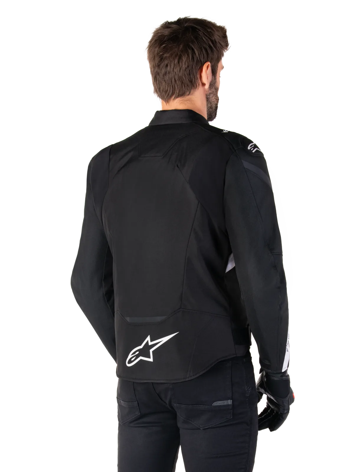Текстилно яке Alpinestars T-Jaws V4 Waterproof Black White