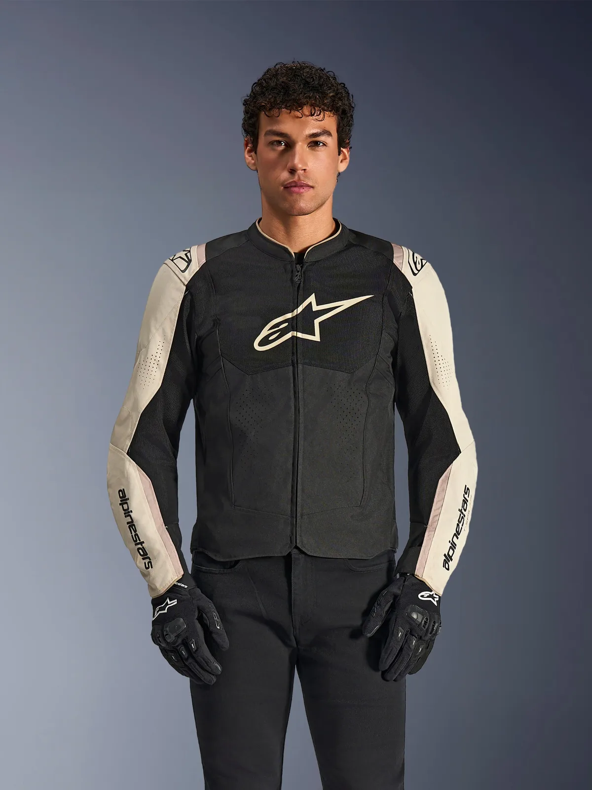 Текстилно яке Alpinestars T-SPS Air V2 Black Mastic Aluminum