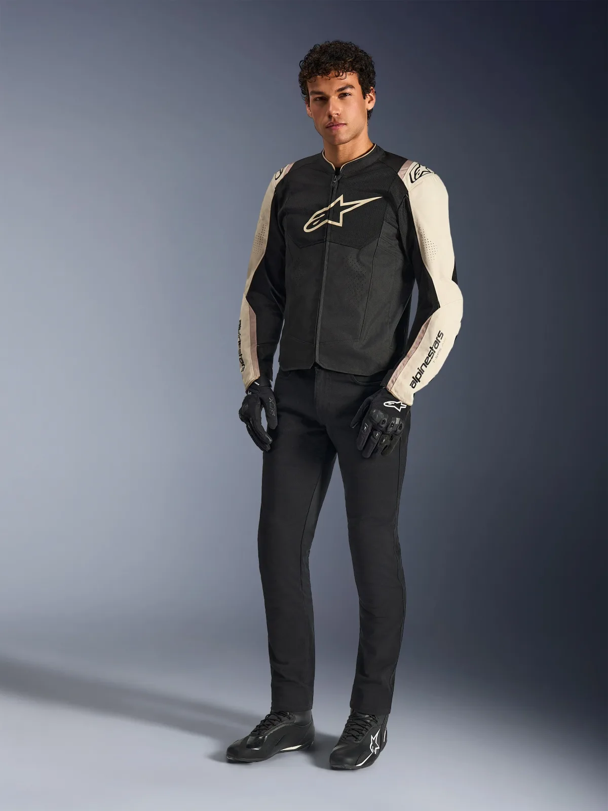 Текстилно яке Alpinestars T-SPS Air V2 Black Mastic Aluminum