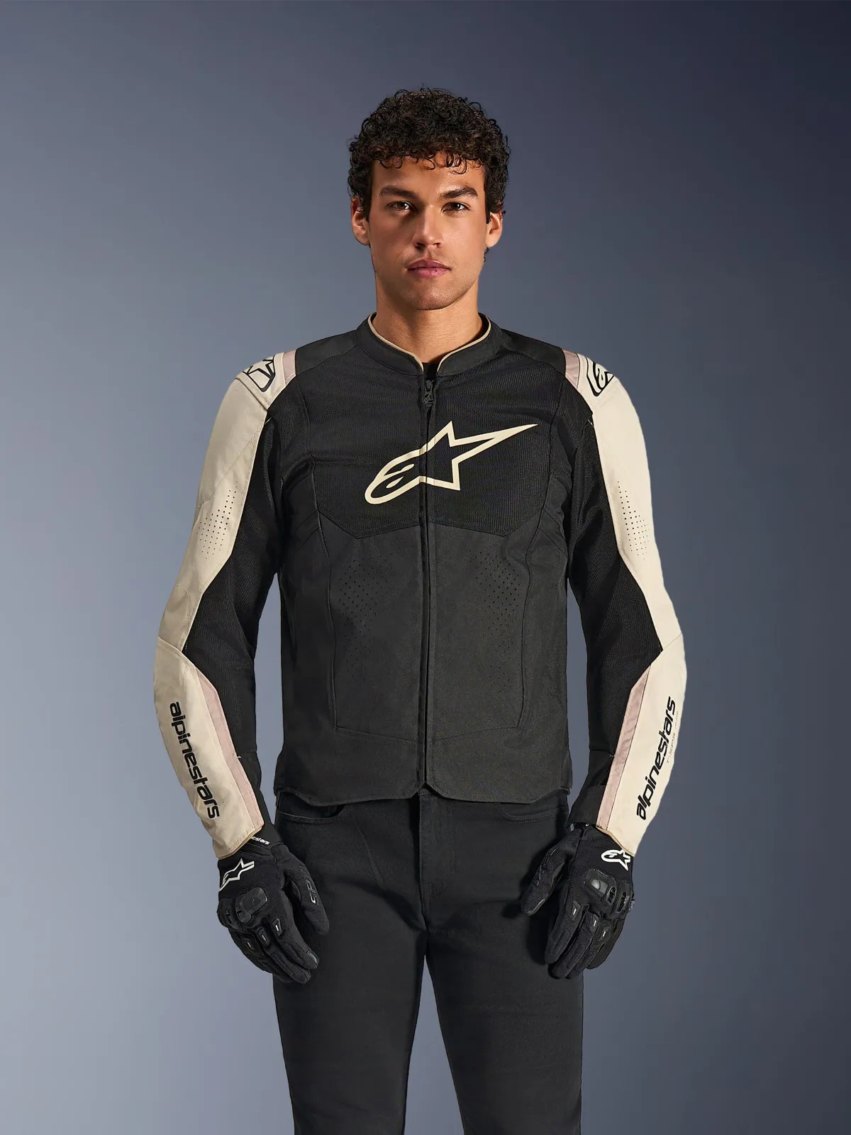 Текстилно яке Alpinestars T-SPS Air V2 Black Mastic Aluminum