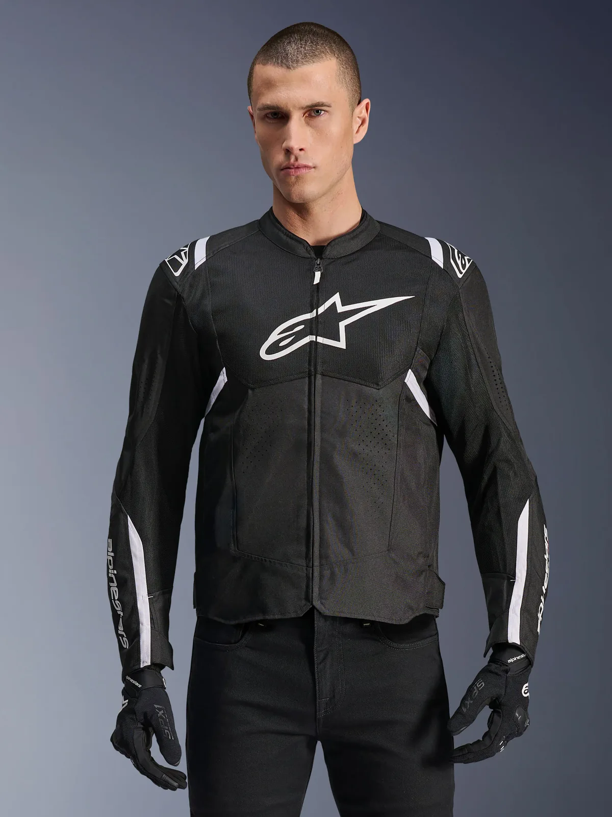 Текстилно яке Alpinestars T-SPS Air V2 Black White