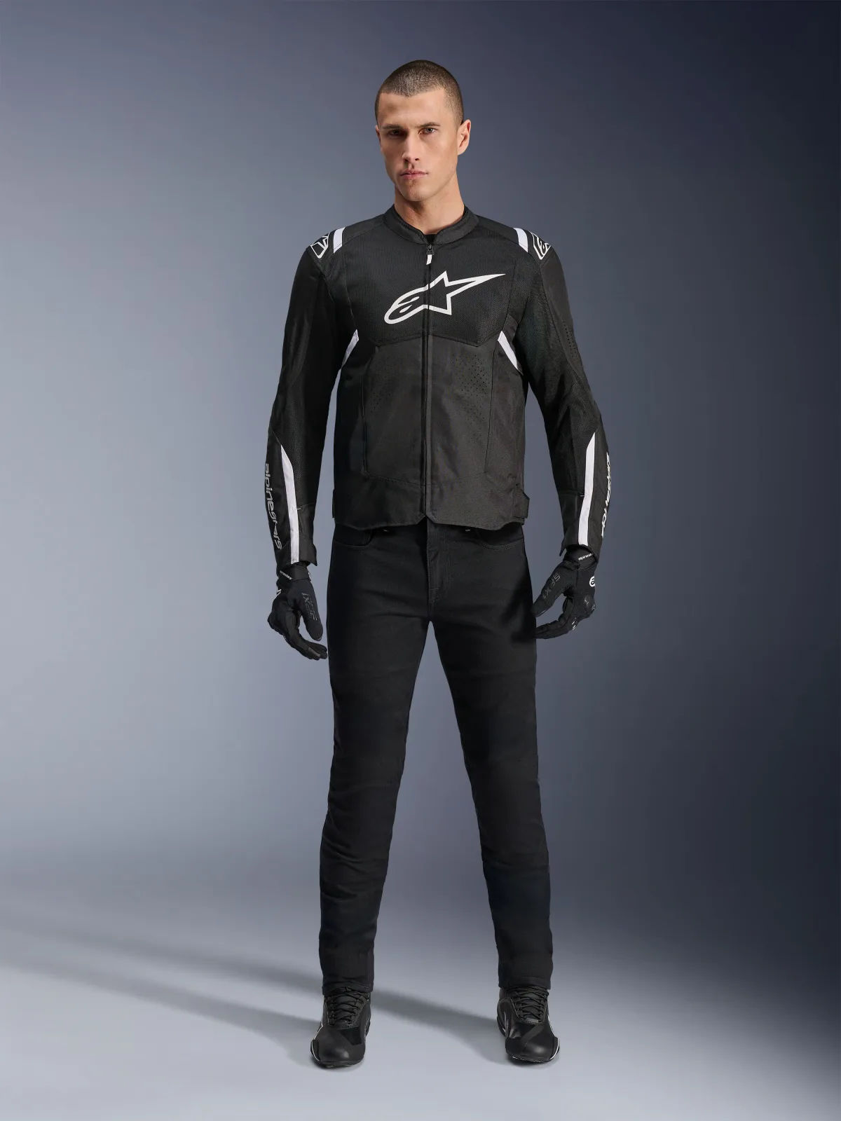 Текстилно яке Alpinestars T-SPS Air V2 Black White