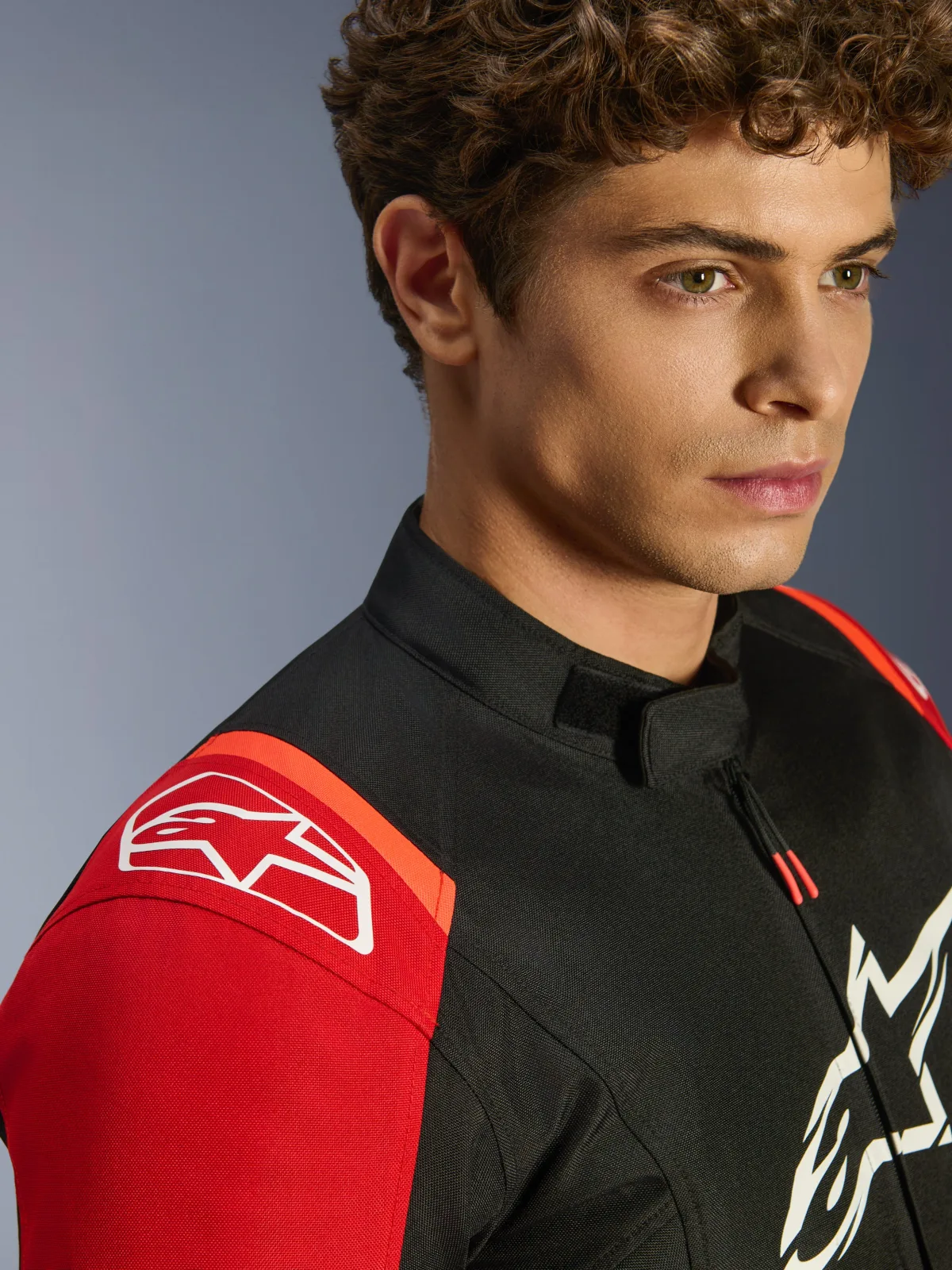 Текстилно яке Alpinestars T-SPS V2 Black Red Red Fluo