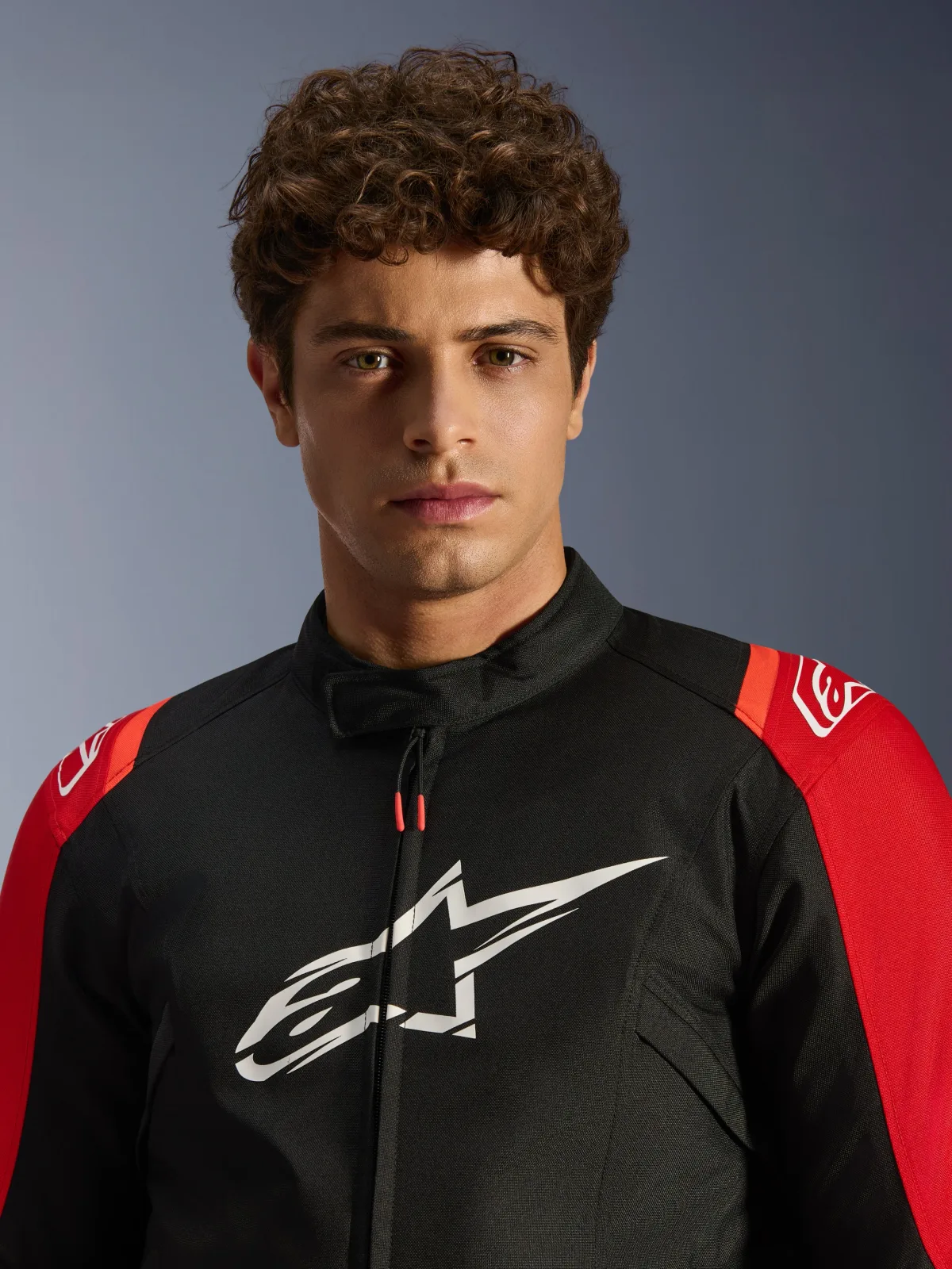 Текстилно яке Alpinestars T-SPS V2 Black Red Red Fluo