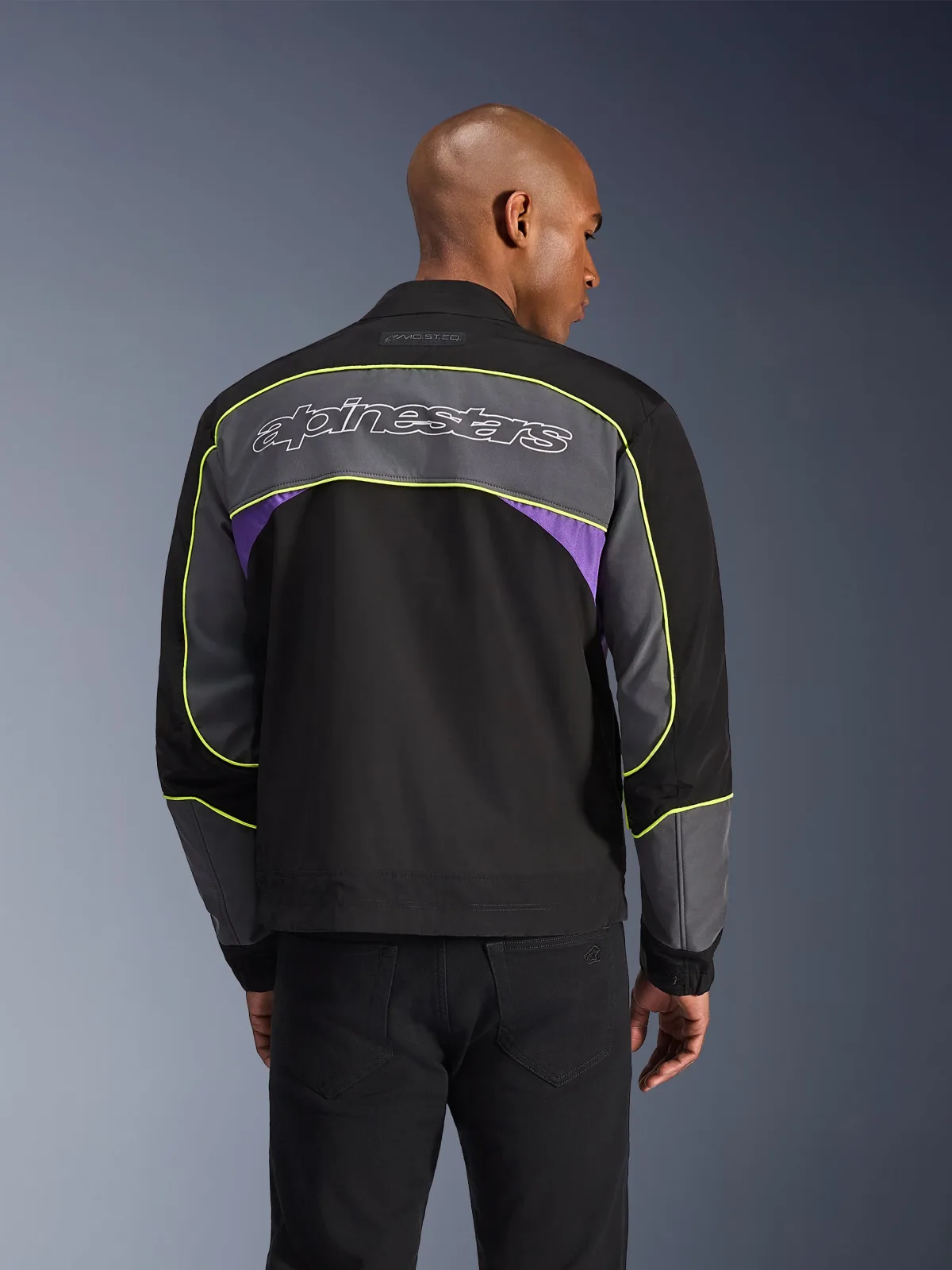 Текстилно яке Alpinestars Unite Black Asphalt Violet