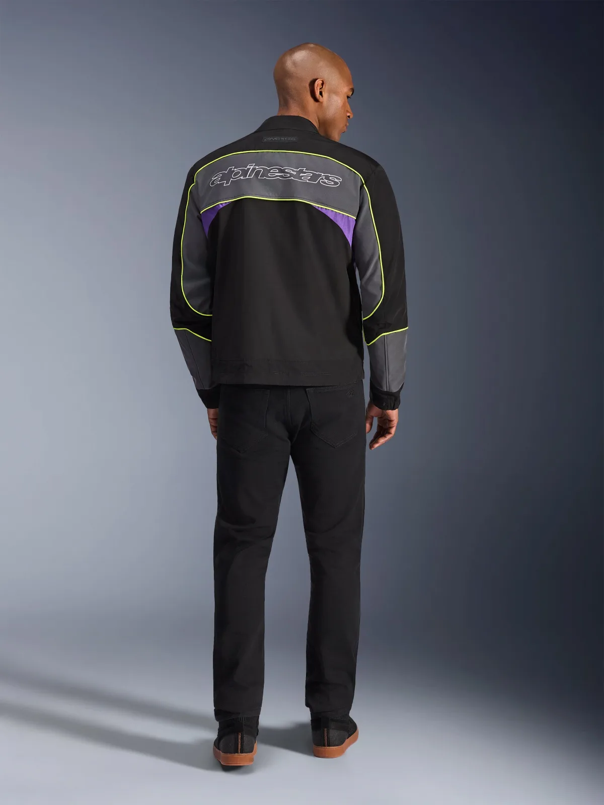 Текстилно яке Alpinestars Unite Black Asphalt Violet