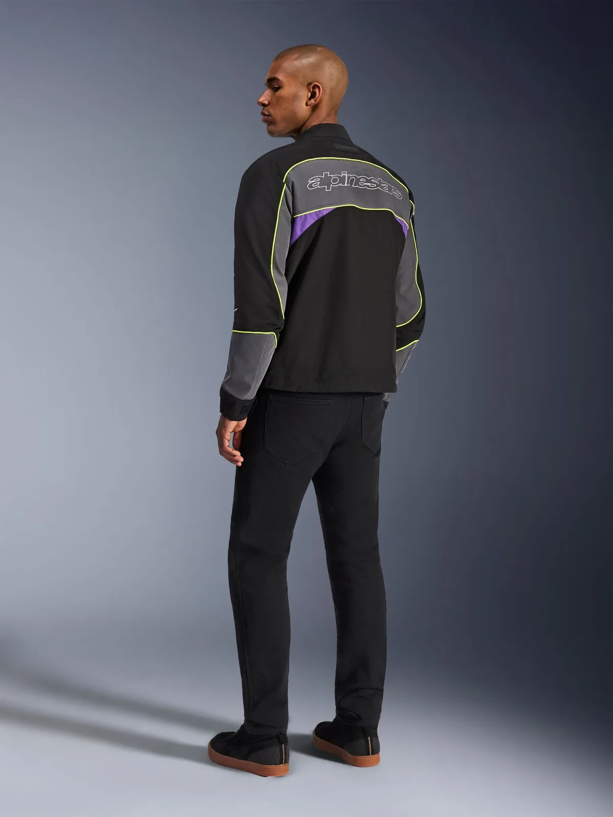 Текстилно яке Alpinestars Unite Black Asphalt Violet