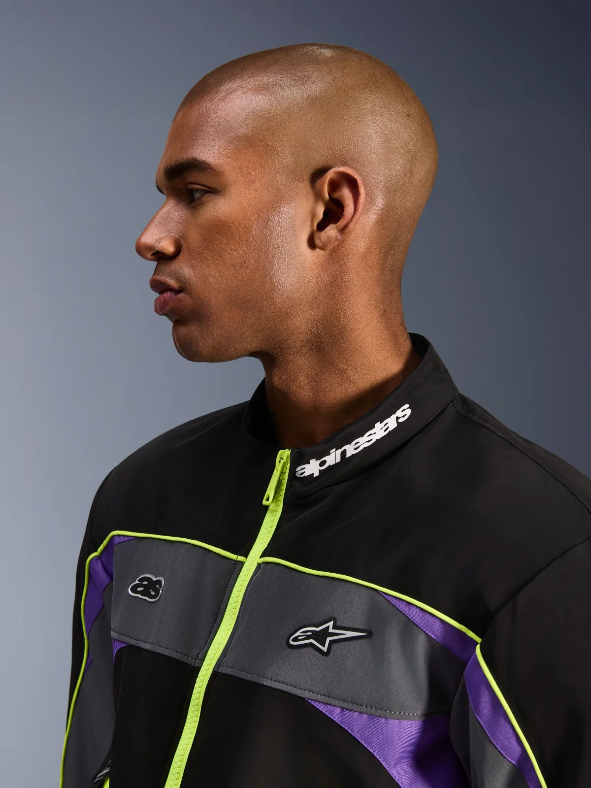 Текстилно яке Alpinestars Unite Black Asphalt Violet