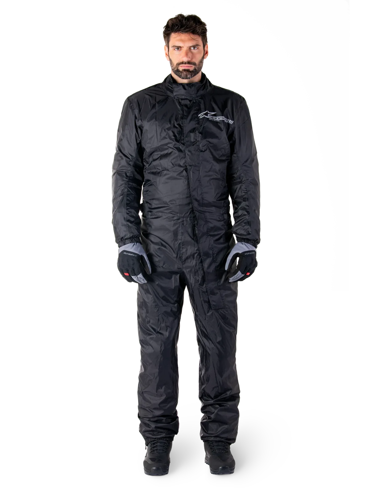 Цял дъждобран Alpinestars Hurricane V2 Black
