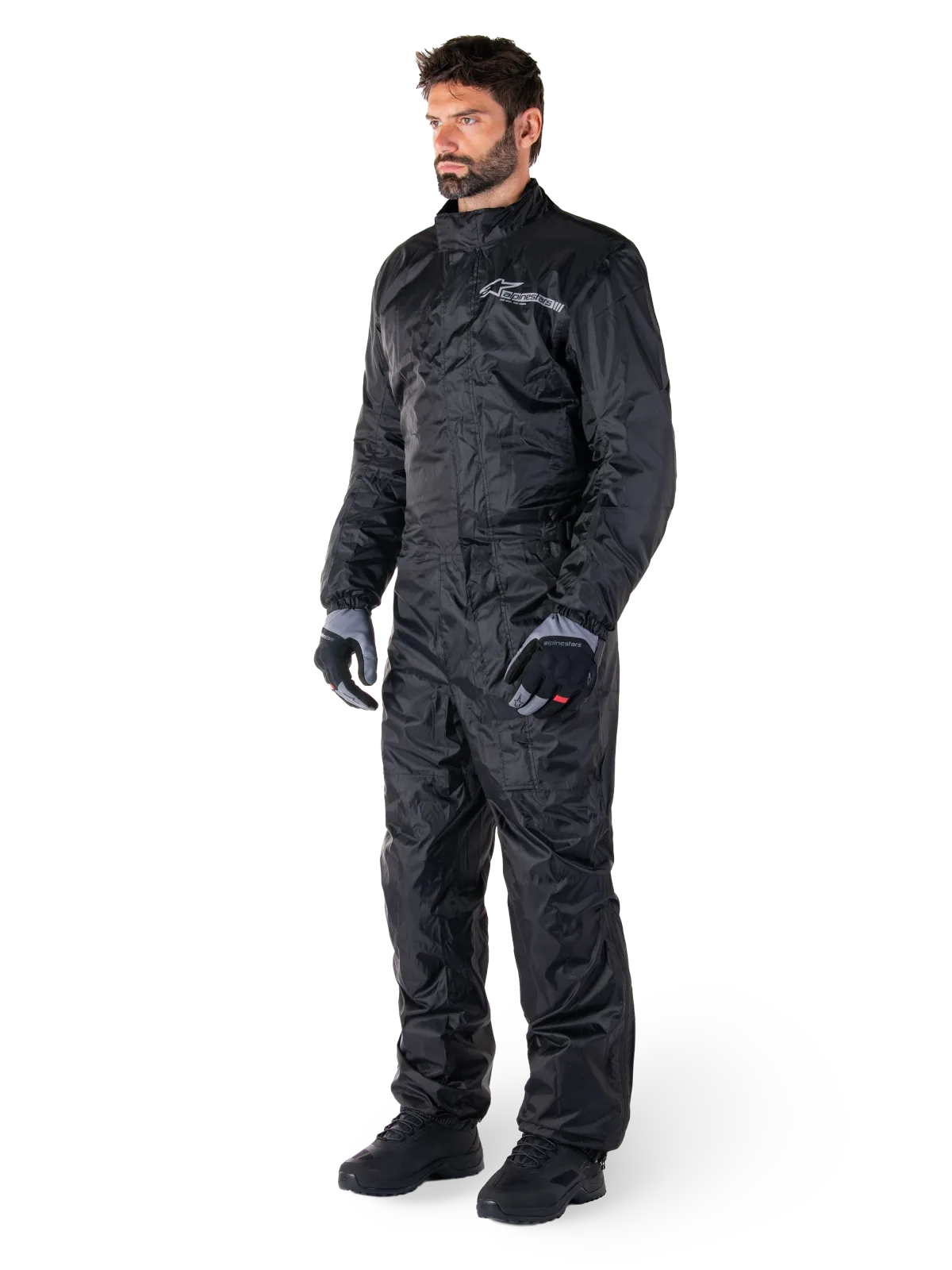 Цял дъждобран Alpinestars Hurricane V2 Black