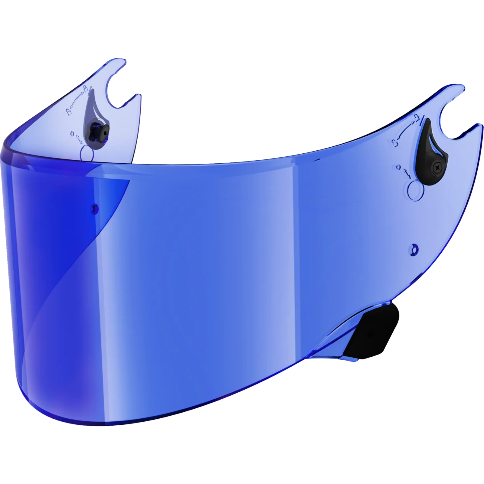 Визьор Shark Aeron / Aeron GP Mirror Blue