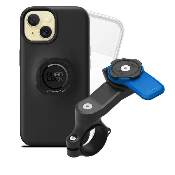 Водоустойчив протектор Quad Lock за iPhone 15