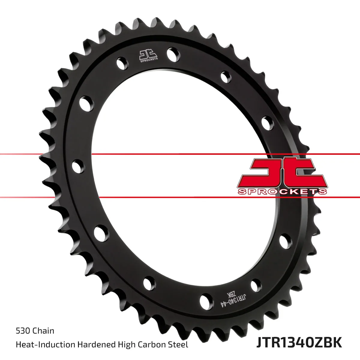 Заден пиньон JTR1340 ZBK – 43 зъба (черен)