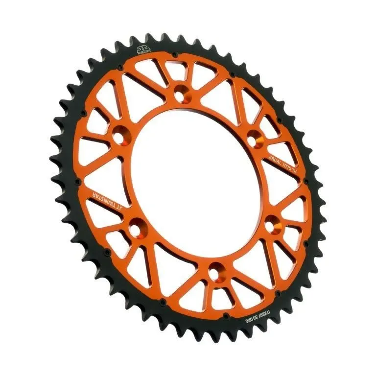 Заден пиньон Twinstar JTX897 – 50 зъба (оранжев)