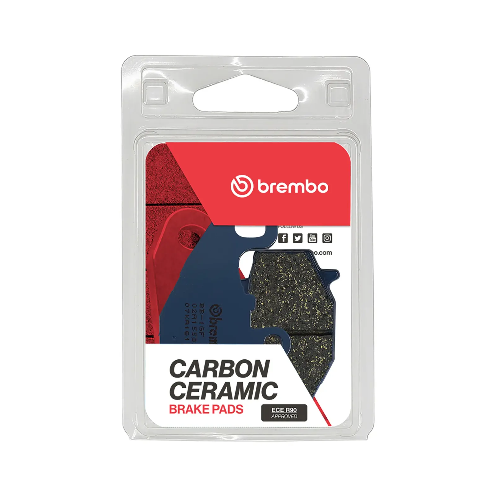 Задни мото накладки – Brembo 07KA1617 (карбон/керамика)