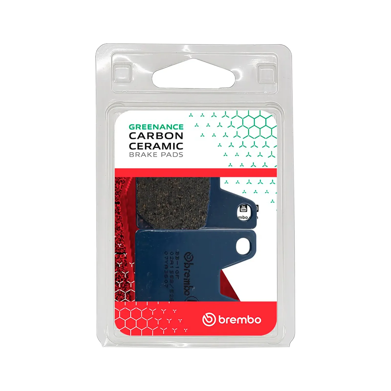 Задни мото накладки – Brembo 07YA3807 (карбон/керамика)